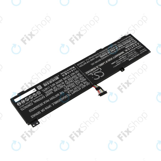 Batterie pour Lenovo Legion 5, 5 Pro, 7, 7i, R7000p, 5100mAh, Li-Pol, 15.36V, L20C4PC1, HQ
