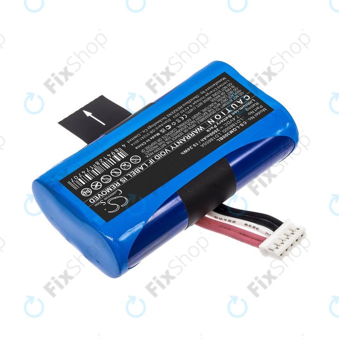 Batterie pour Ingenico Apos A8, 2600mAh, Li-Ion, 7.4V, LD18650D, HQ