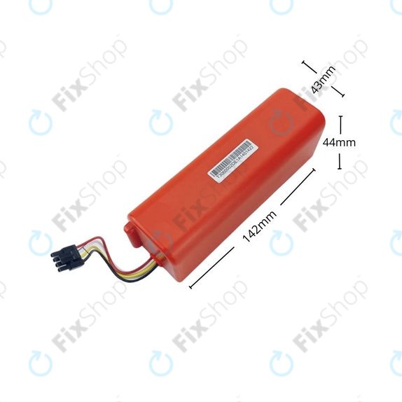 Xiaomi Roborock S-series, T-series, Q-series - Batterie XJT-2P4S-6000 Li-Ion 14.4V 6000mAh