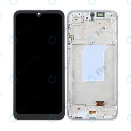 Samsung Galaxy A26 A266E - Écran LCD + Écran tactile + Cadre (White) OLED