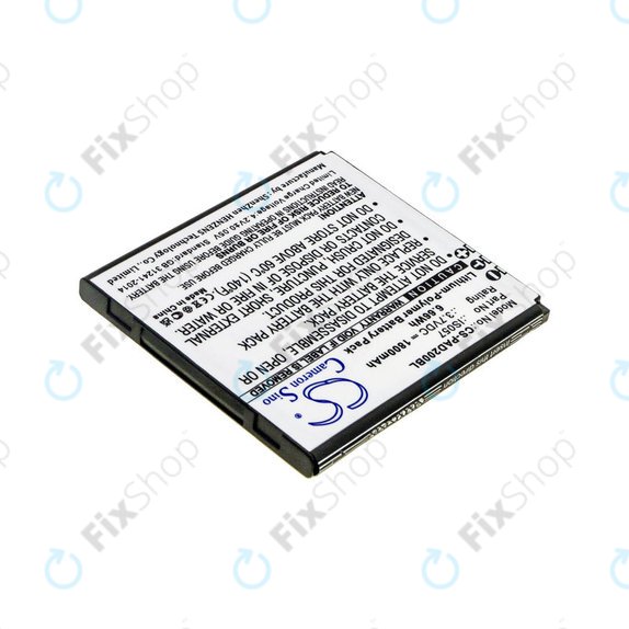 Batterie pour Pax myPOS D200, D200T, IS275, D200, 1800mAh, Li-Pol, 3.7V, IS057, HQ