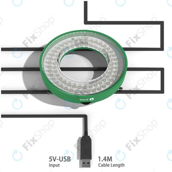 2UUL - Lampe de microscope LED réglable