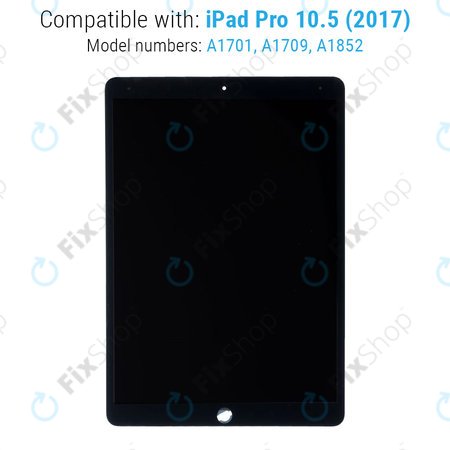 Apple iPad Pro 10.5 (2017) - Écran LCD + Écran Tactile (Black) Refurbished