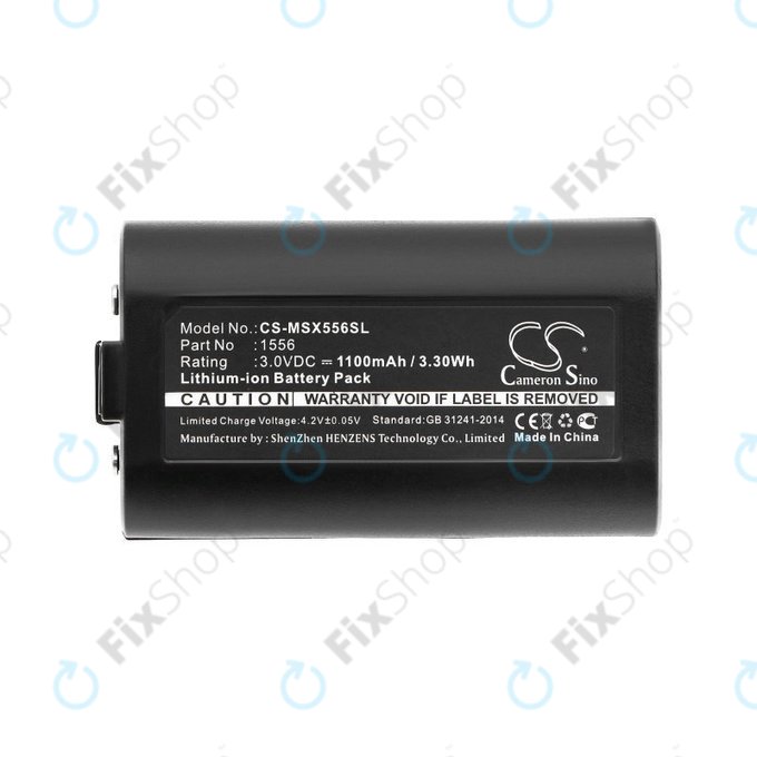 Batterie pour Microsoft Xbox One Wireless Controller, Xbox One S, X, Elite Controller, 1556, 1100mAh, Li-Ion, 3V, 1556, HQ