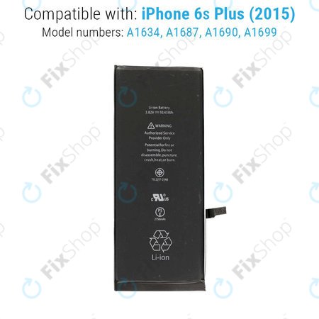 Apple iPhone 6S Plus - Batterie 2750mAh Service Pack