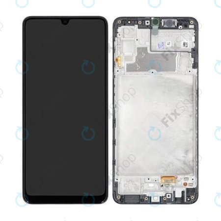 Samsung Galaxy M22 M225F - Écran LCD + Ecran Tactile + Cadre (Noir) - GH82-26153A, GH82-26866A Genuine Service Pack