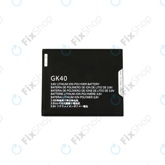 Motorola Moto E4 XT1761, Moto G5 XT1676, Moto E5 Play - Batterie GK40 2800mAh