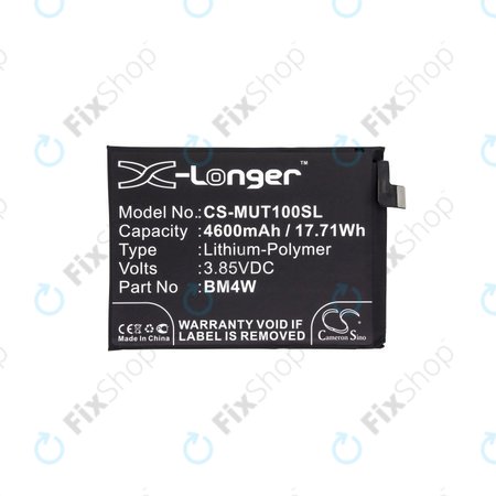 Xiaomi Mi 10T Lite 5G - Batterie BM4W 4600mAh HQ