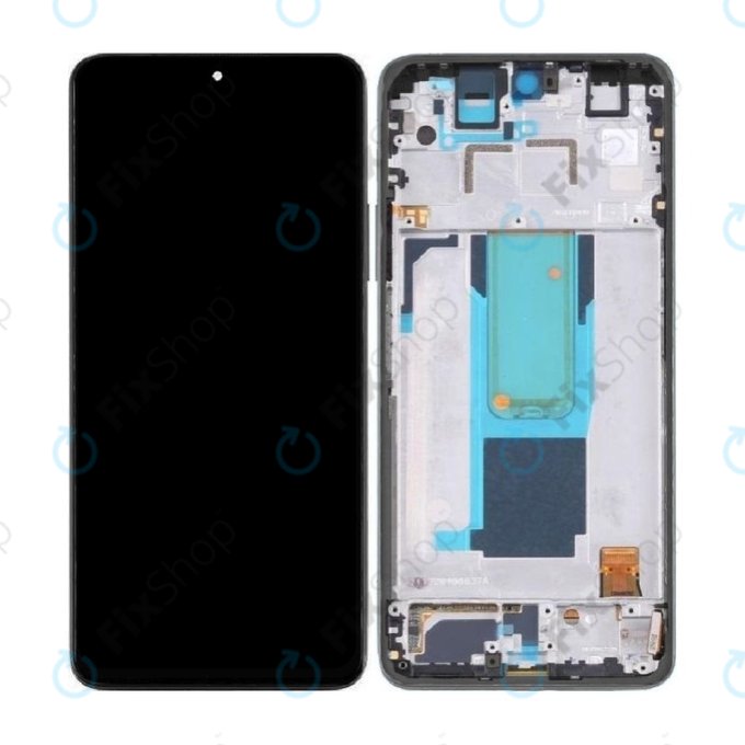 Xiaomi Redmi Note 11 Pro+ 5G 220333QAG - Écran LCD + Écran Tactile + Cadre (Noir Mystérieux) - 560001K16U00 Genuine Service Pack
