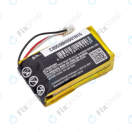 Batterie pour GoPro Hero +, 800mAh, Li-Polymer, 3.7V, PR-062334, HQ