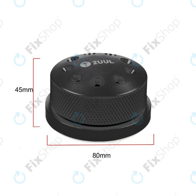 2UUL - Porte-tournevis rotatif 9 pièces (noir)