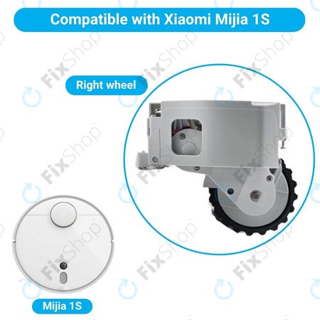 Xiaomi Mijia 1S - Roue avec moteur (droite) (Blanc)