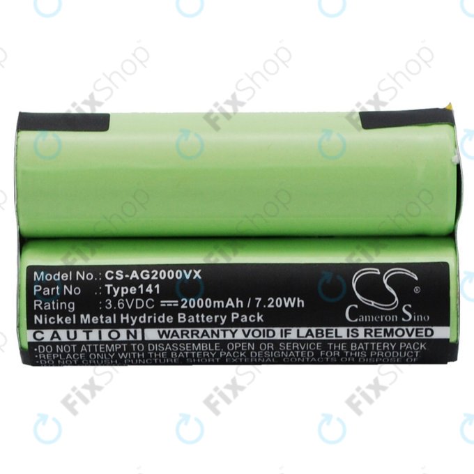AEG Electrolux Junior 2.0 - Batterie Type141 Ni-MH 3.6V 2000mAh HQ