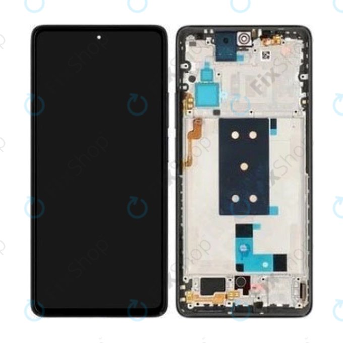 Xiaomi Poco F4 5G 22021211RG, 22021211RI - Écran LCD + Écran Tactile + Cadre (Noir Nuit) OLED