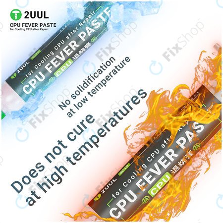 Pâte thermique pour CPU, refroidissement, 2UUL SC10, 50g