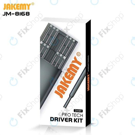 Jakemy JM-8168 - Jeu de tournevis de précision magnétiques polyvalents 24 en 1
