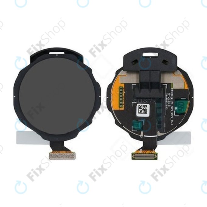 Samsung Galaxy Watch 4 Classic 46 mm R895 - Écran LCD + Écran tactile + Cadre (Noir) - GH96-14426A Genuine Service Pack