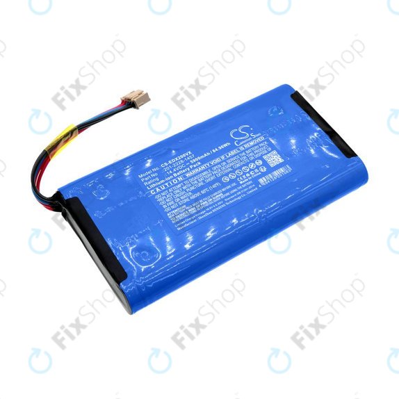 Batterie pour Ecovacs Deebot X2 Omni, 5900mAh, Li-Ion, 14.4V, 201-2228-1457, HQ