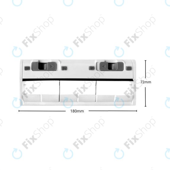 Ecovacs Deebot N-series, T-series, X1-series, Ozmo-series - Couvercle de brosse principale (Blanc)