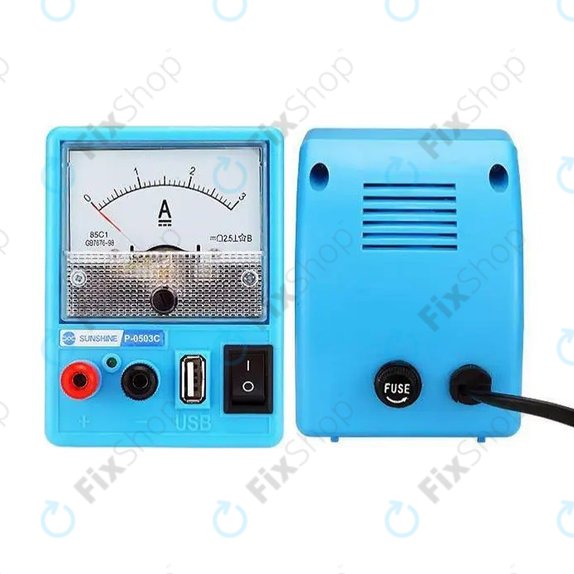 Sunshine P-0503C - Alimentation DC mini régulée (0-5V, 0-3A)
