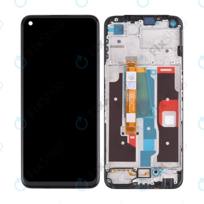 Realme 8i RMX3151 - Écran LCD + Écran tactile + Cadre TFT