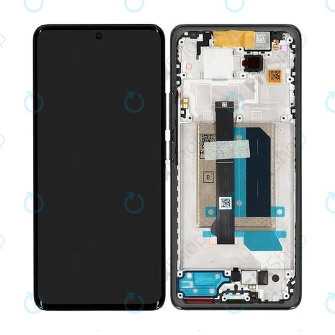 Xiaomi Redmi Note 14 Pro+ 5G 24094RAD4G - Écran LCD + Écran tactile + Cadre (Midnight Black) - 5600190O16U00 Genuine Service Pack