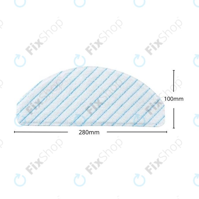 Ecovacs Deebot N8-series, T-series, X1 Plus - Chiffon de vadrouille (lavable)