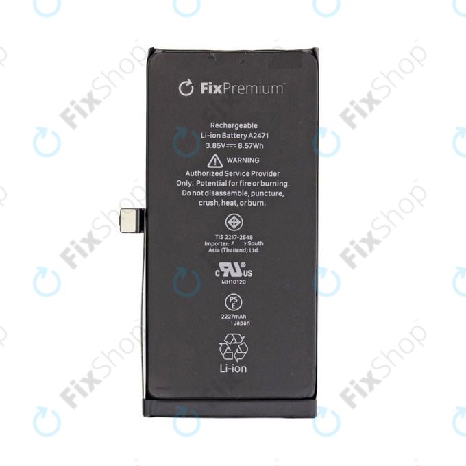 Batterie pour iPhone 12 Mini, 2227mAh, DIAGNOSTIC