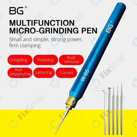 BG W-05 - Mini outil de suppression de processeur de meulage de puce IC portable