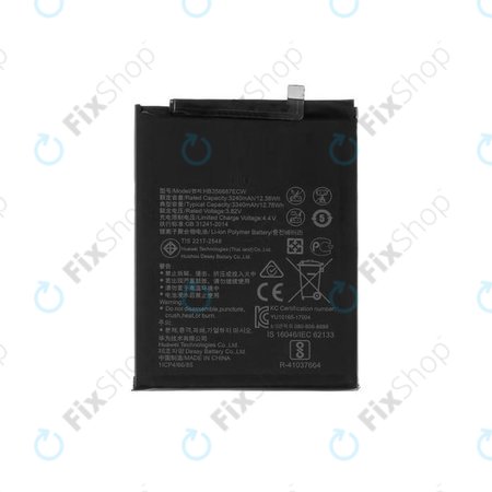 Huawei Mate 10 Lite, Honor 7X, Nova 2 Plus, P Smart Plus (Nova 3i), P30 Lite, P30 Lite 2020 - Batterie HB356687ECW 3240mAh