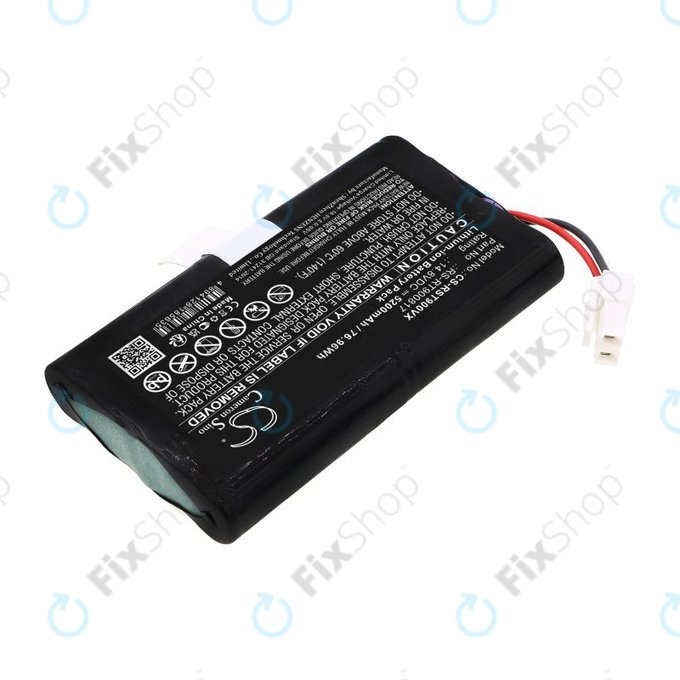 Batterie pour Rowenta Smart Force RR8021WH, 5200mAh, Li-Ion, 14.8V, RS-RT900817, HQ
