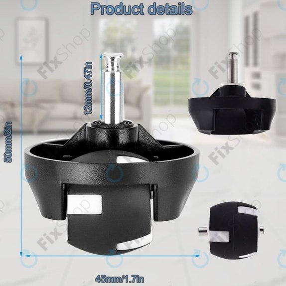 Eufy Robovac-series - Roue avant (Noir )
