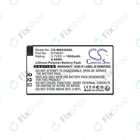 Batterie pour Microsoft Xbox Elite Series 2, 1800mAh, Li-Pol, 3.7V, DYND01, HQ