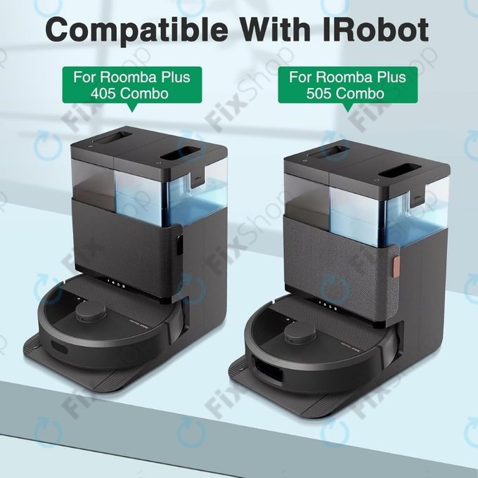 Chiffon de vadrouille, 2 pièces pour iRobot Roomba Plus 505, 507, 405, 4020