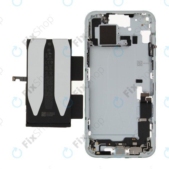 Cadre central avec batterie pour iPhone 15 Plus | Blue | ZD076-00677 | Genuine Apple