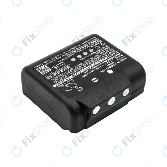 Batterie pour Imet BE5500, 2000mAh, Ni-MH, 3.6V, AS060, HQ