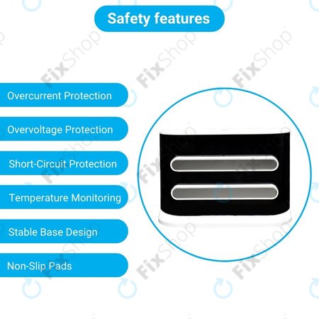 Xiaomi Viomi V2, V2 Pro, V3, SE, Mi Robot Vacuum Mop-series - Station de chargement (Blanc)