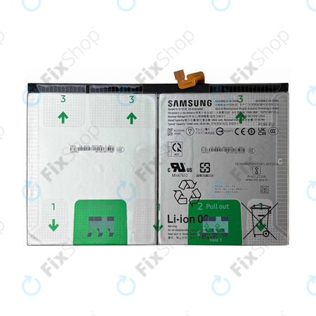 Samsung Galaxy Tab S10+ X820, X826B - Batterie EB-BX828ABE 10900mAh - GH82-35927A Genuine Service Pack