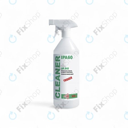 Isopropanol 60%, 1000 ml, avec pulvérisateur, Cleanser IPA