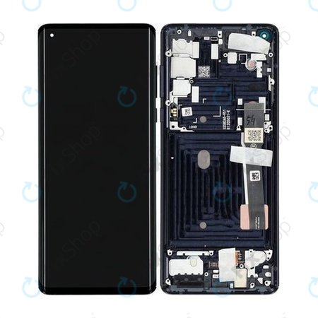 Motorola Edge - Écran LCD + Écran Tactile + Cadre (Noir Solaire) - 5D68C16586, 5D68C16581, 5D68C17030 Genuine Service Pack