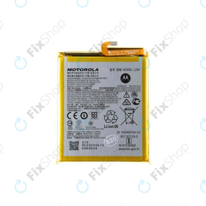 Motorola Moto G 5G Plus XT2075, G100 XT2125 - Batterie LZ50 5000mAh - SB18C74374 Genuine Service Pack