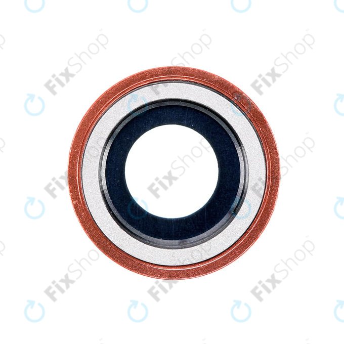 Apple iPhone XR - Objectif d'appareil photo + cadre (corail)