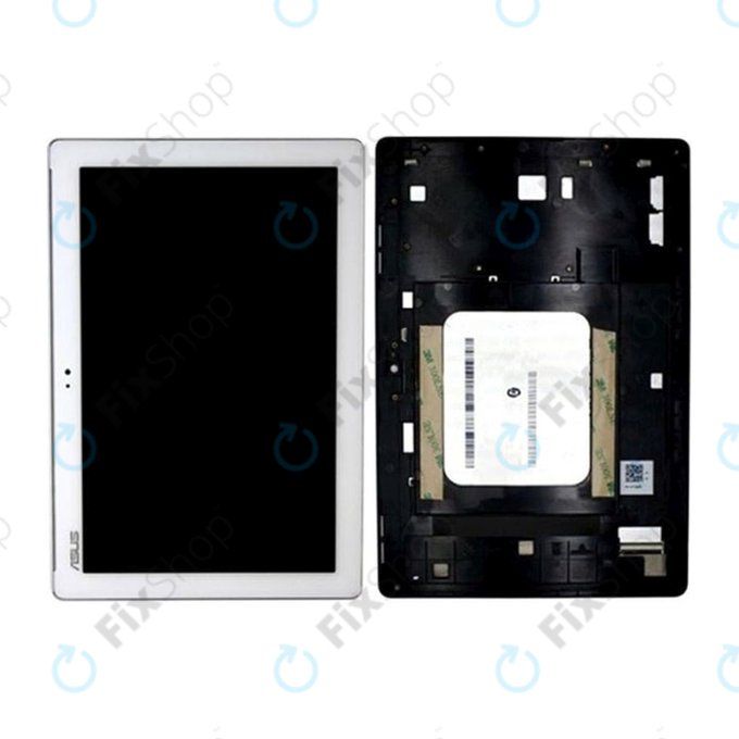 Asus ZenPad 10 Z300C, Z300CT, Z300CX, ZD300C - Écran LCD + Ecran Tactile + Cadre (White) - 90NP0232-R20010 Genuine Service Pack