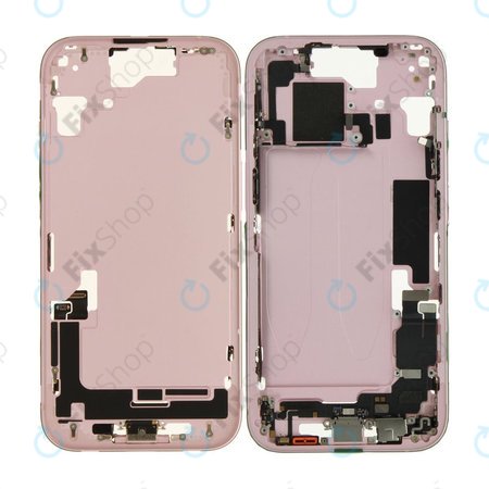 Cadre central avec batterie pour iPhone 15 | Pink | ZD076-00670 | Genuine Apple