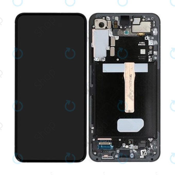 Samsung Galaxy S22 Plus S906B - Écran LCD + Écran Tactile + Cadre (Graphite) - GH82-27500E, GH82-27501E Genuine Service Pack