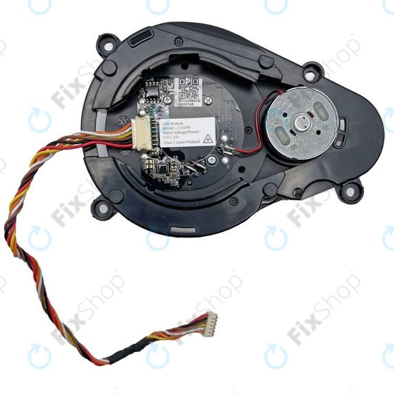 Unité de capteur LiDAR avec plaque adaptatrice et câble pour Xiaomi Roborock Q7, Q7 Max, S4, S5, S6, S7+