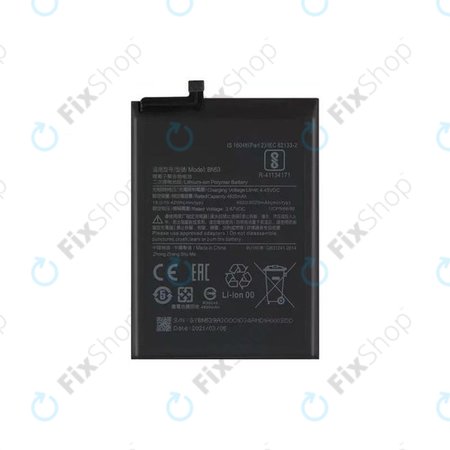 Xiaomi Redmi Note 9 Pro - Batterie BN53 5020mAh