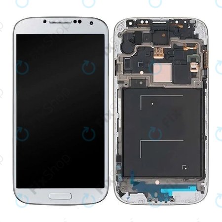 Samsung Galaxy S4 i9500 - Écran LCD + Écran tactile + Cadre OLED (White Frost)