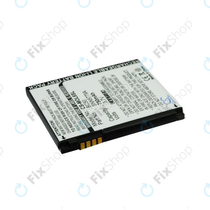 Batterie pour Motorola Aura, SLVR L2, L7, L9, 750mAh, Li-Ion, 3.7V, BC50, HQ