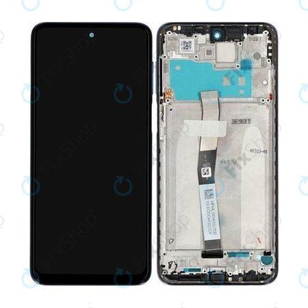 Xiaomi Redmi Note 9 Pro - Écran LCD + Ecran Tactile + Cadre (Blanc Glacier) - 560002J6B200 Genuine Service Pack